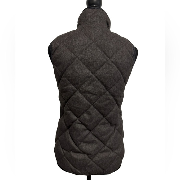 J Crew Women’s Gray Quilted Vest. XXS - Picture 2 of 5